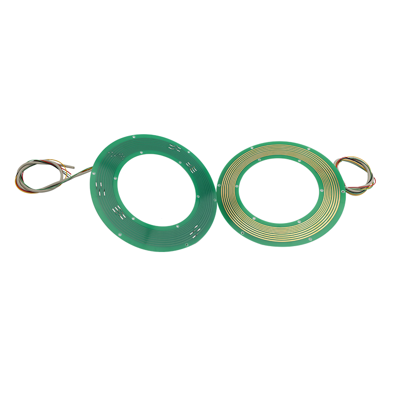 6路5A，过孔直径∅45mm，盘式滑环LPKS045-0605