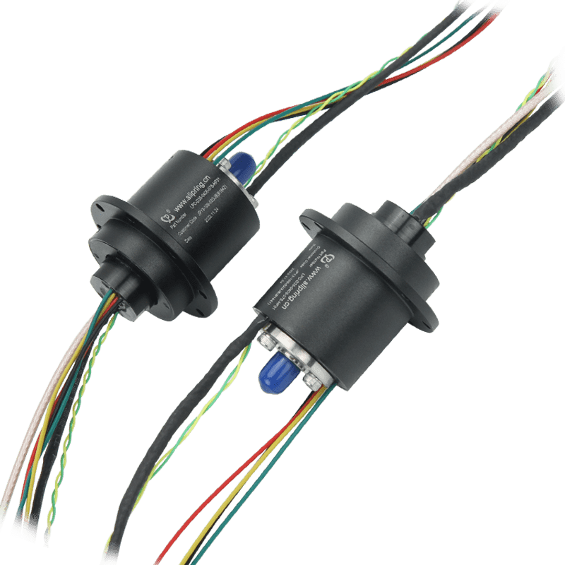 射频混电集成旋转接头